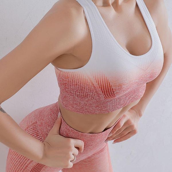 yoga outfit seamless women sport suit fitness gradient set push up workout gym leggings running clothing tracksuit sportswear
yoga outfit seamless women sport suit fitness gradient set push up workout gym leggings running clothing tracksuit sportswear