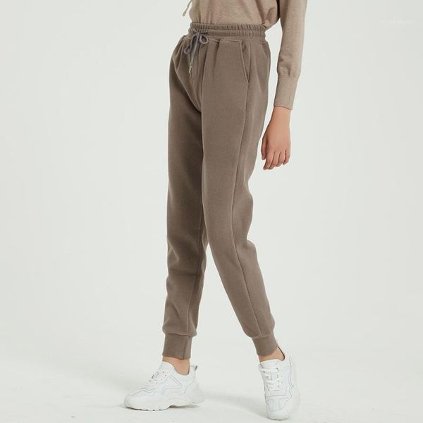 women casual velvet pants winter lady's thick wool women's clothing lace-up long trousers & capris, Black;white
women casual velvet pants winter lady's thick wool women's clothing lace-up long trousers & capris, Black;white