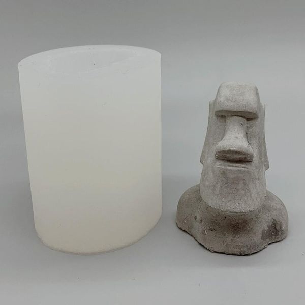 craft tools candle silicone mold easter island moai statue diy concrete decoration plaster
craft tools candle silicone mold easter island moai statue diy concrete decoration plaster