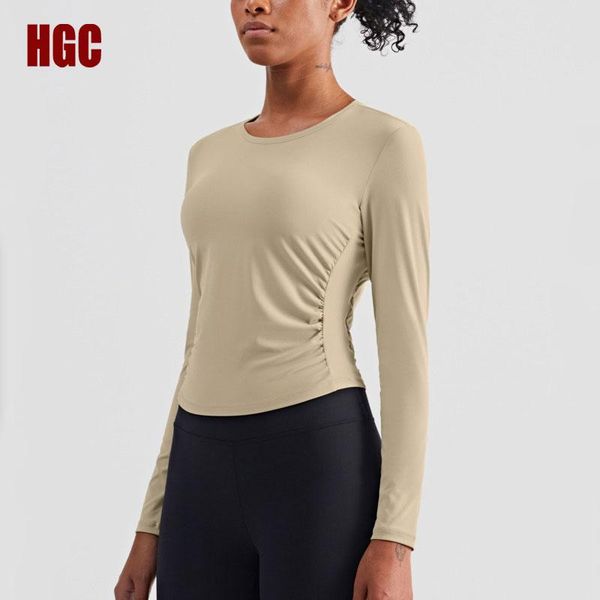 yoga outfit hgc women's long sleeve gym sport shirts high elastic naked feel workout clothes running slim quick dry fitness blouse
yoga outfit hgc women's long sleeve gym sport shirts high elastic naked feel workout clothes running slim quick dry fitness blouse