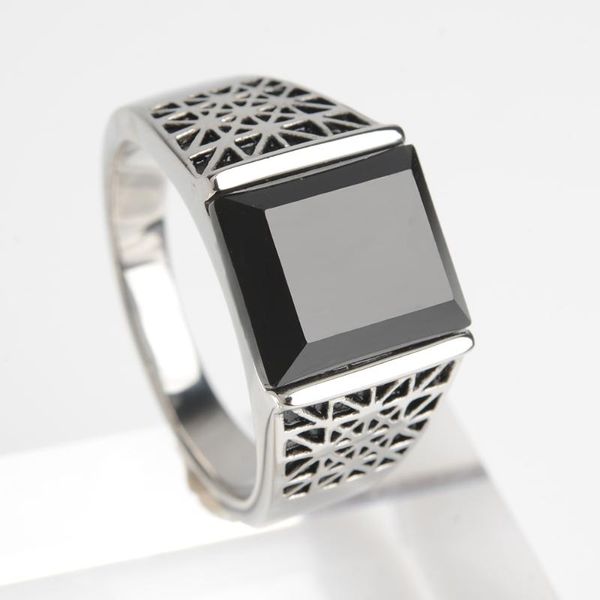 cluster rings gold / silver color square black stone for men friend gift pierscionki drop wholesale, Golden;silver
cluster rings gold / silver color square black stone for men friend gift pierscionki drop wholesale, Golden;silver
