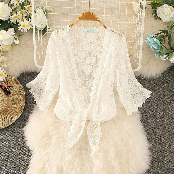 women's jackets summer jacket women short cardigan with small coat cape sunscreen ladies chaqueta lace coats elegant white thin, Black;brown
women's jackets summer jacket women short cardigan with small coat cape sunscreen ladies chaqueta lace coats elegant white thin, Black;brown