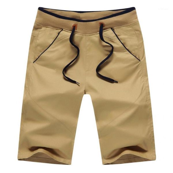 men's shorts solid color sports knee length men drawstring multi pockets training streetwear, White;black
men's shorts solid color sports knee length men drawstring multi pockets training streetwear, White;black