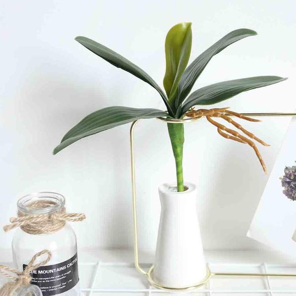 1pc artificial plant real touch phalaenopsis leaf decorative flowers diy auxiliary material flower decoration orchid leaves #j20
1pc artificial plant real touch phalaenopsis leaf decorative flowers diy auxiliary material flower decoration orchid leaves #j20
