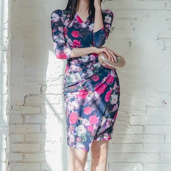 casual dresses summer knee-length v-neck vestidos print midi vest bodycon pencil party dress hw82, Black;gray
casual dresses summer knee-length v-neck vestidos print midi vest bodycon pencil party dress hw82, Black;gray