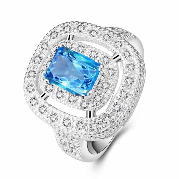 wedding rings yayi fashion women jewelry ring blue zircon cz silver color engagement party gift, Slivery;golden
wedding rings yayi fashion women jewelry ring blue zircon cz silver color engagement party gift, Slivery;golden