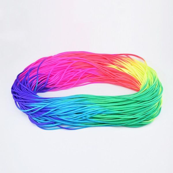 100ft/100m 4mm rainbow dye cord paracord lanyard mil spec type iii 7 strand woven bracelet camping survival
100ft/100m 4mm rainbow dye cord paracord lanyard mil spec type iii 7 strand woven bracelet camping survival