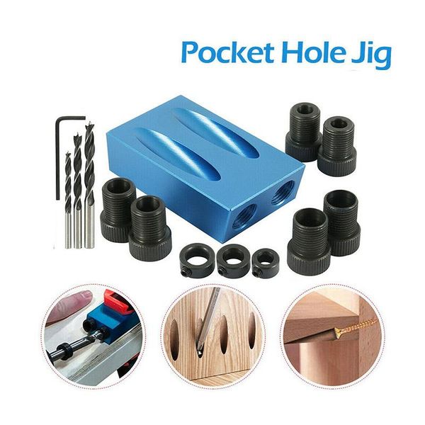 professional drill bits 14pcs oblique hole guide set locator angle drilling aluminium woodworker 15 degree jig clamp kit
professional drill bits 14pcs oblique hole guide set locator angle drilling aluminium woodworker 15 degree jig clamp kit
