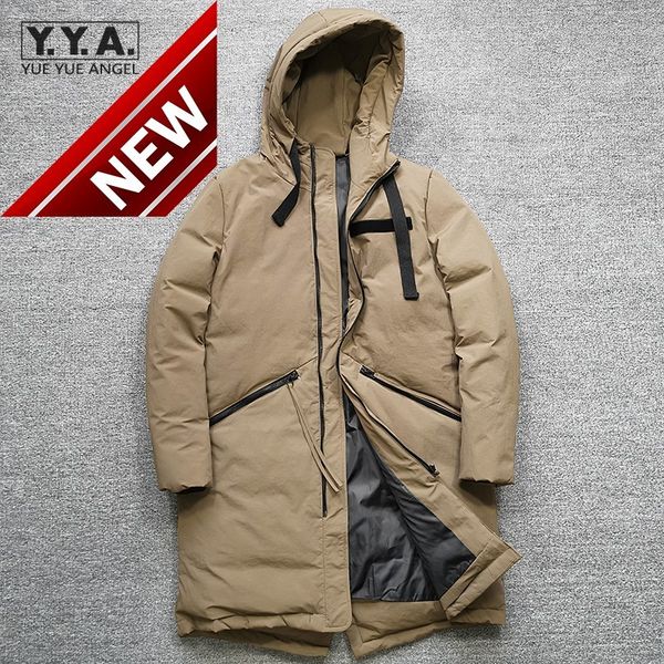 winter mens hooded down coat thicken warm windproof windbreakers white duck jacket slim fit middle length casual outerwear, Black
winter mens hooded down coat thicken warm windproof windbreakers white duck jacket slim fit middle length casual outerwear, Black
