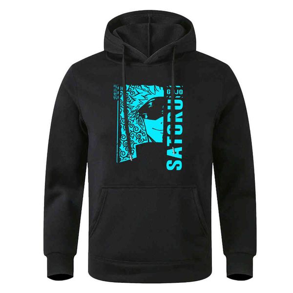 jujutsu men's hooded sweatshirt, large men's sportswear with gojo satoru print and polar lining, hip hop street warm cloth popular, Black
jujutsu men's hooded sweatshirt, large men's sportswear with gojo satoru print and polar lining, hip hop street warm cloth popular, Black