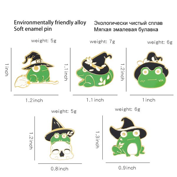 witch frogs enamel pins custom funny animal wizard brooches shirt lapel badge bag cartoon gothic jewelry gift for friendsdio chan contact, Gray
witch frogs enamel pins custom funny animal wizard brooches shirt lapel badge bag cartoon gothic jewelry gift for friendsdio chan contact, Gray