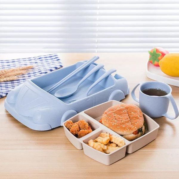 dinnerware sets 5pcs/set wheat straw car shaped plate baby tableware set infant feeding
dinnerware sets 5pcs/set wheat straw car shaped plate baby tableware set infant feeding