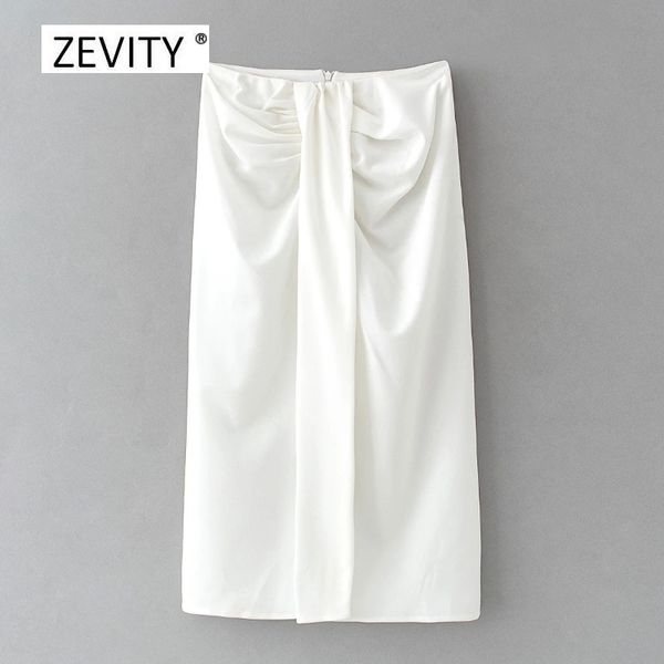 zevity women fashion black white color knotted split casual slim a line skirt faldas mujer ladies chic back zipper skirts qun687 210309
zevity women fashion black white color knotted split casual slim a line skirt faldas mujer ladies chic back zipper skirts qun687 210309