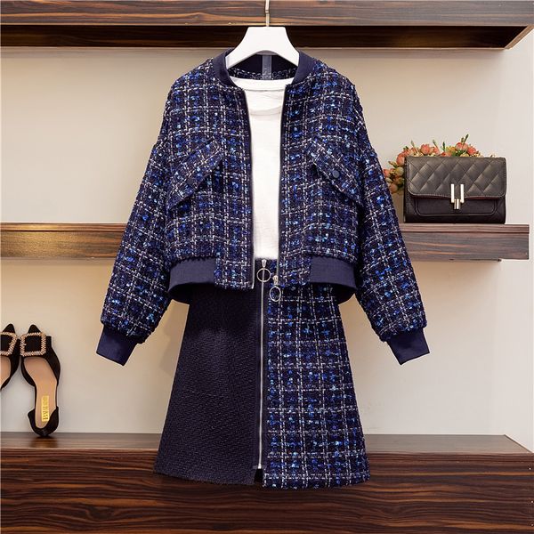 new korean version large-loose style the uniform two-piece baseball jacket was thin skirt suit set of two pieces aivr, White
new korean version large-loose style the uniform two-piece baseball jacket was thin skirt suit set of two pieces aivr, White