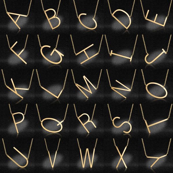 pendant necklaces 26pcs/set a-z 26 letters women fashion initial necklace wholesale 100% stainless steel letter jewelry, Silver
pendant necklaces 26pcs/set a-z 26 letters women fashion initial necklace wholesale 100% stainless steel letter jewelry, Silver