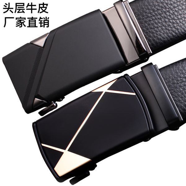 durable fashion the felt belt man's head leather simple automatic buckle business casual men's versatile trouser, Black;brown
durable fashion the felt belt man's head leather simple automatic buckle business casual men's versatile trouser, Black;brown