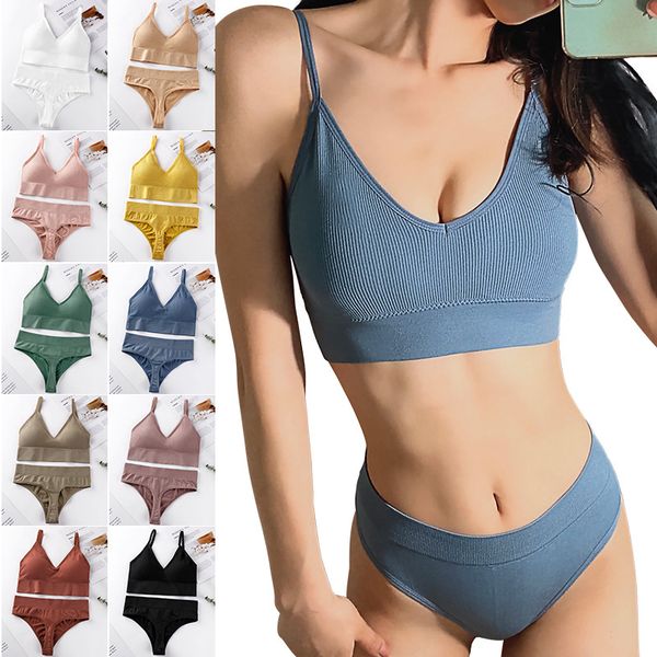 women bra and panties thongs sets fashion sports bra female seamless underwear lingerie women's intimates bralette, Red;black
women bra and panties thongs sets fashion sports bra female seamless underwear lingerie women's intimates bralette, Red;black