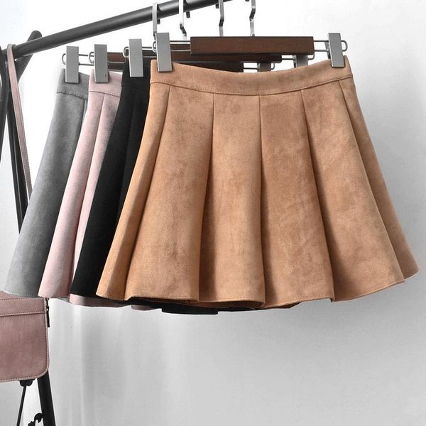 skirts pleated skirt faux leather preppy style solid above knee mini lenght empire waist autumn winter 2021, Black
skirts pleated skirt faux leather preppy style solid above knee mini lenght empire waist autumn winter 2021, Black