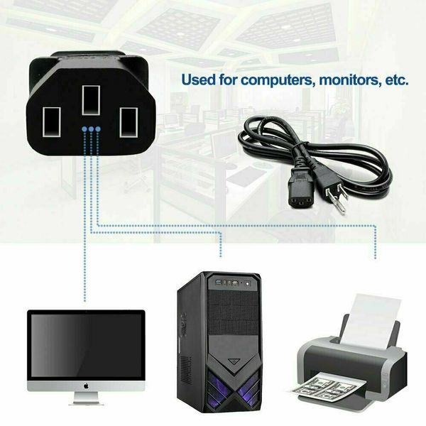 10pcs replacement ac wall power cord for lcd computer monitor ps3- 6 & 10 feet 3 prong
10pcs replacement ac wall power cord for lcd computer monitor ps3- 6 & 10 feet 3 prong