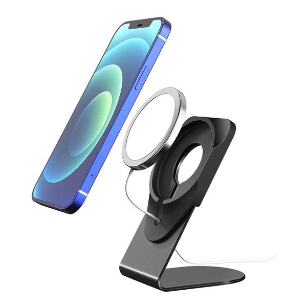 external wireless chargers apl iphone12 13 wireless charging magsafes magnetic stand aluminum alloy desktop
external wireless chargers apl iphone12 13 wireless charging magsafes magnetic stand aluminum alloy desktop