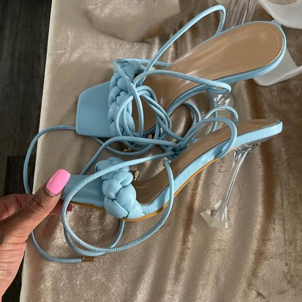dress shoes summer fashion women weave sandals thin high pvc transparent strange heel ladies rome pumps ankle strap lcae up, Black
dress shoes summer fashion women weave sandals thin high pvc transparent strange heel ladies rome pumps ankle strap lcae up, Black