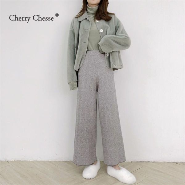 women's pants & capris cherry chesse vintage women wide leg button trousers female autumn spring loose ankle length, Black;white
women's pants & capris cherry chesse vintage women wide leg button trousers female autumn spring loose ankle length, Black;white