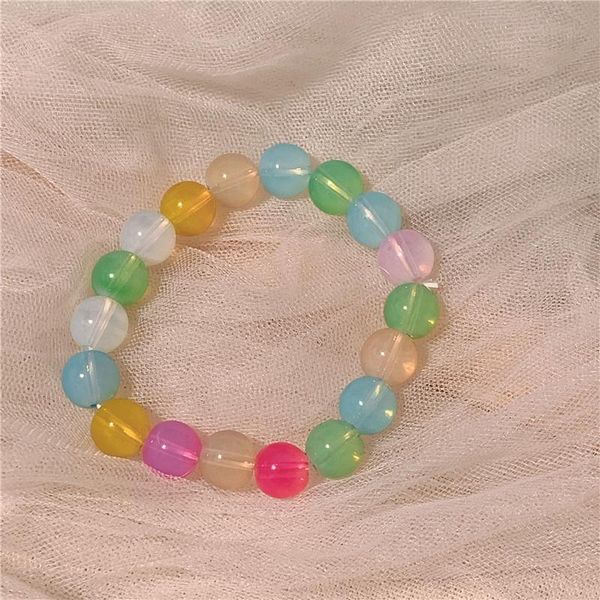 beaded, strands 2021 colorful crystal quartz natural stone streche bracelet for women fashion sweet elastic beads girls jewelry, Black
beaded, strands 2021 colorful crystal quartz natural stone streche bracelet for women fashion sweet elastic beads girls jewelry, Black