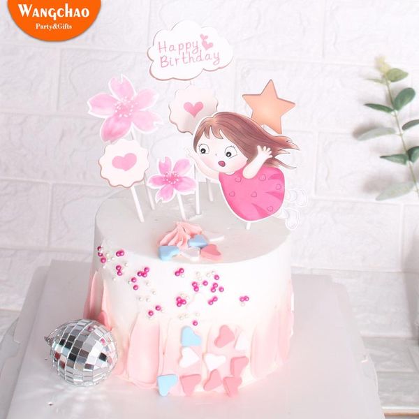 other festive & party supplies 1 set lovely sweet little girl flower heart cake er happy birthday decoration children's
other festive & party supplies 1 set lovely sweet little girl flower heart cake er happy birthday decoration children's