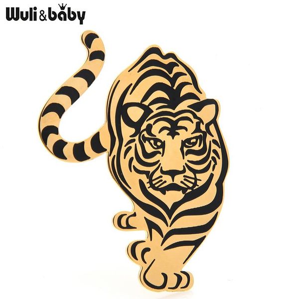 pins, brooches wuli&baby stainless steel tiger for women men 2-color animal brooch pins gifts, Gray
pins, brooches wuli&baby stainless steel tiger for women men 2-color animal brooch pins gifts, Gray