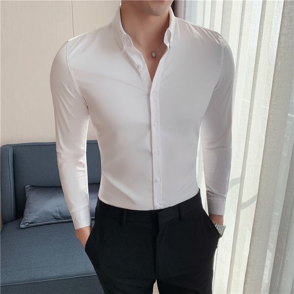 Estilo Britnico New Mais Tamanho 5xl-m Senhores Camisa Manga Comprida Roupas Masculinas Ajuste Fino Bordado Formal Usar Blusa H SFRY, Black;brown
Estilo Britnico New Mais Tamanho 5xl-m Senhores Camisa Manga Comprida Roupas Masculinas Ajuste Fino Bordado Formal Usar Blusa H SFRY, Black;brown