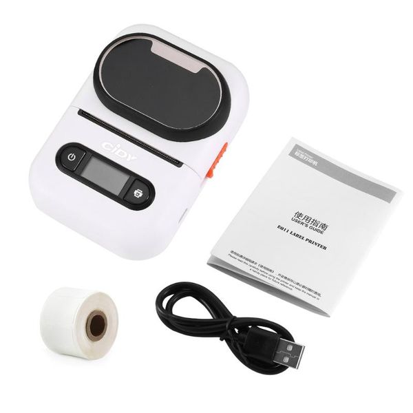eq11 mini thermal label printer portable label printer suitable for office cable bar code with paper
eq11 mini thermal label printer portable label printer suitable for office cable bar code with paper