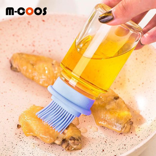 tools & accessories oil bottle with silicone brush storage tank barbecue liquid gadgets high-temperature kitchen baking pastry
tools & accessories oil bottle with silicone brush storage tank barbecue liquid gadgets high-temperature kitchen baking pastry