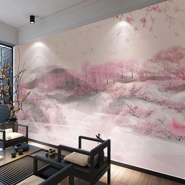 wallpapers custom 3d mural for living room bedroom tv wallpaper hand painted peach blossom tree forest wall decoration painting
wallpapers custom 3d mural for living room bedroom tv wallpaper hand painted peach blossom tree forest wall decoration painting