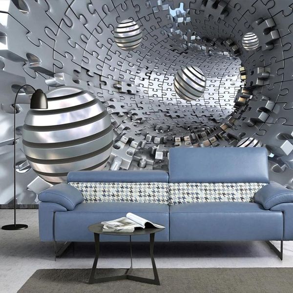 wallpapers custom 3d wallpaper modern creative abstract tunnel space imitation metal ball po murals living room tv sofa wall waterproof
wallpapers custom 3d wallpaper modern creative abstract tunnel space imitation metal ball po murals living room tv sofa wall waterproof