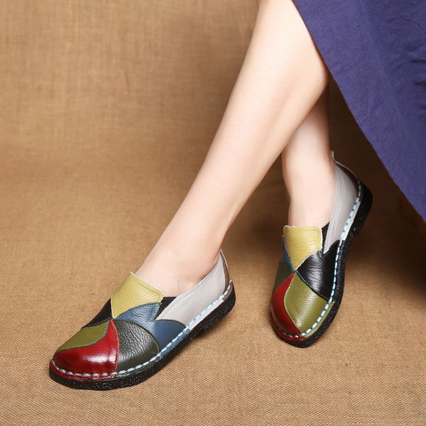 women shoes women flat shoes fashion women loafers summer genuine leather shoes new moccasins loafers breathable designer, Black
women shoes women flat shoes fashion women loafers summer genuine leather shoes new moccasins loafers breathable designer, Black