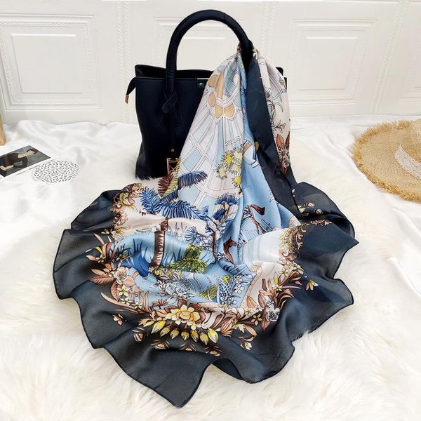 scarves fashion yellow kerchief hair scarf for women print silk satin head scarfs 90cm square headband small ladies fj368, Blue;gray
scarves fashion yellow kerchief hair scarf for women print silk satin head scarfs 90cm square headband small ladies fj368, Blue;gray