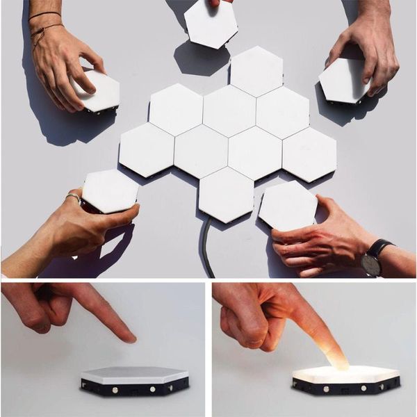 wall lamp touch sensor led light hexagonal quantum dc12v diy creative honeycomb induction combination indor home decorative
wall lamp touch sensor led light hexagonal quantum dc12v diy creative honeycomb induction combination indor home decorative