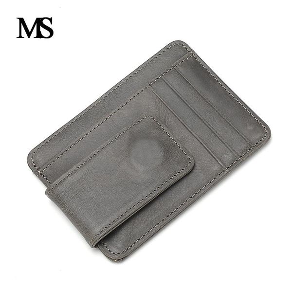 card holders ms vintage leather wallet color men credit id holder small slim thin male mini walet clamp for money, Brown;gray
card holders ms vintage leather wallet color men credit id holder small slim thin male mini walet clamp for money, Brown;gray
