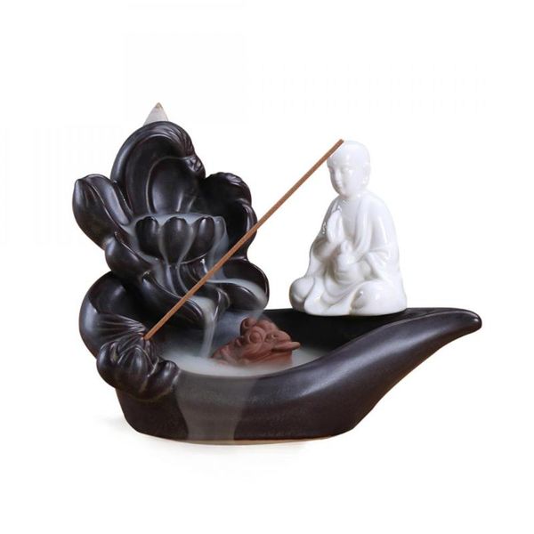fragrance lamps small buddha ceramic backflow incense burner lotus flower smoke waterfall stick holder bouddha decoration road
fragrance lamps small buddha ceramic backflow incense burner lotus flower smoke waterfall stick holder bouddha decoration road