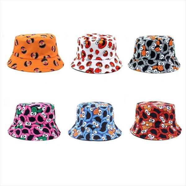 bucket hat summer hip hop men cartoon print fisherman caps streetwear double sided hats for women beach cap panama, Blue;gray
bucket hat summer hip hop men cartoon print fisherman caps streetwear double sided hats for women beach cap panama, Blue;gray