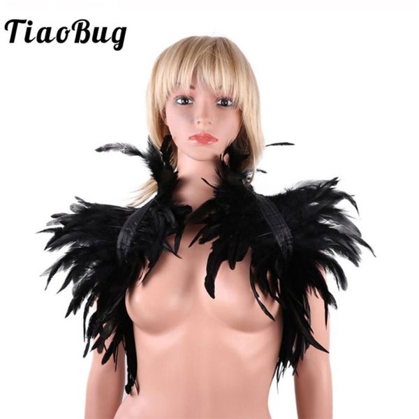 scarves tiaobug women victorian style real natural feather shrug shawl shoulder wrap cape gothic collar with ribbon ties party costume, Blue;gray
scarves tiaobug women victorian style real natural feather shrug shawl shoulder wrap cape gothic collar with ribbon ties party costume, Blue;gray