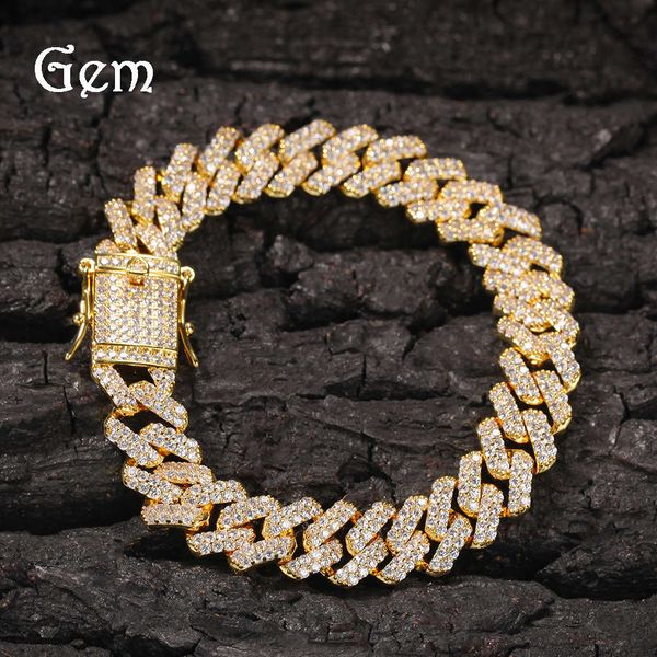hip hop zircon bracelet men's 12mm wide butterfly button bar cuba chain fashion jewelry, Silver
hip hop zircon bracelet men's 12mm wide butterfly button bar cuba chain fashion jewelry, Silver