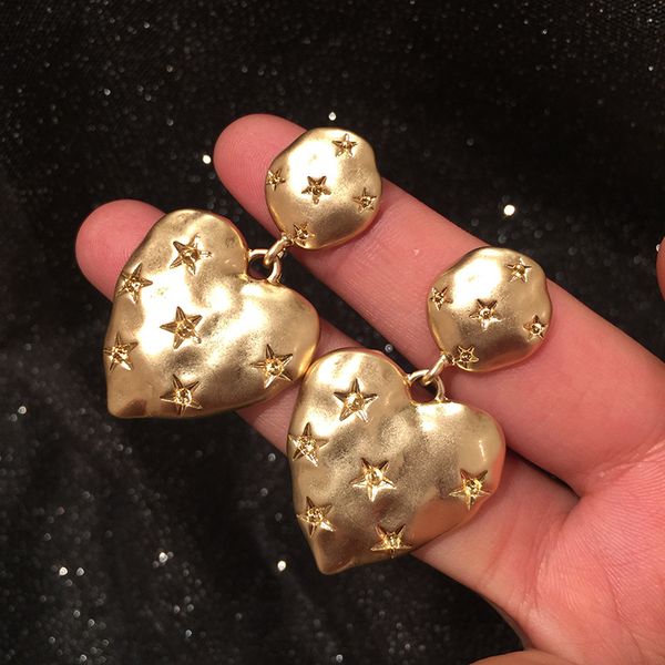 lovely cute heart star exaggereated pendant earrings new ins popular fashion designer stud earrings for women girls s925 silver post, Golden;silver
lovely cute heart star exaggereated pendant earrings new ins popular fashion designer stud earrings for women girls s925 silver post, Golden;silver