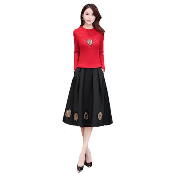 false two parts clothes women's neck long rose print midi in female male outfit a-line dressed j85 840g, Black;gray
false two parts clothes women's neck long rose print midi in female male outfit a-line dressed j85 840g, Black;gray