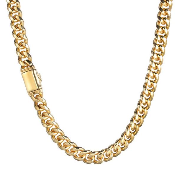 chains 12mm wide hip hop gold silver color stainless steel round cuban miami link chain necklace for men rapper jewelry
chains 12mm wide hip hop gold silver color stainless steel round cuban miami link chain necklace for men rapper jewelry