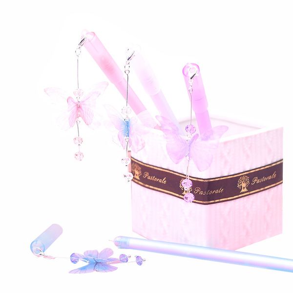 1pc cute butterfly pens pendant neutral pens kawaii crystal gel for kids gift school new office supplies stationery gga4296
1pc cute butterfly pens pendant neutral pens kawaii crystal gel for kids gift school new office supplies stationery gga4296
