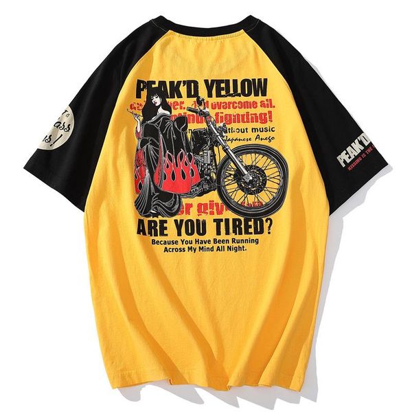 men's t-shirts japanese tide brand 3d printing hip hop short sleeved tees summer 2021 quality 100% cotton fashion boutique t shirt men, White;black
men's t-shirts japanese tide brand 3d printing hip hop short sleeved tees summer 2021 quality 100% cotton fashion boutique t shirt men, White;black