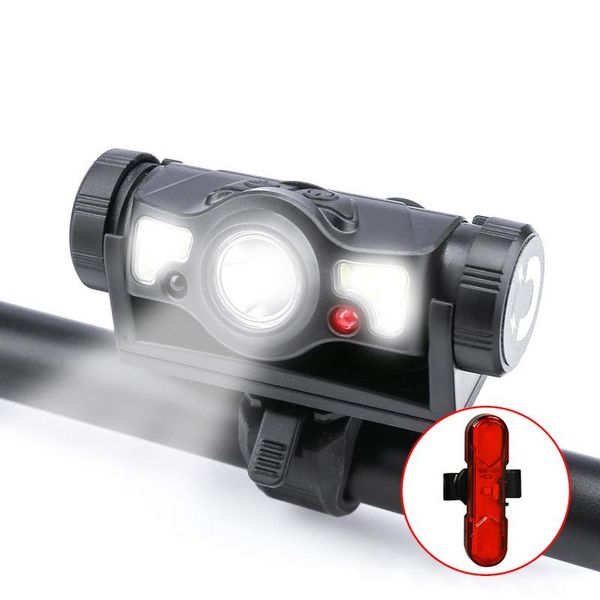 smart sensor bicycle light front and back helmet focus headlight led usb rechargeable flash lantern for bike lamp mtb lights
smart sensor bicycle light front and back helmet focus headlight led usb rechargeable flash lantern for bike lamp mtb lights