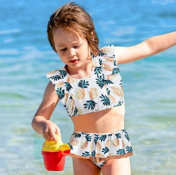one-pieces girls swimwear ruffle sleeved pineapple print toddler kids baby swimsuit dress two-piece bikini quick dry swimming beachwear, Black
one-pieces girls swimwear ruffle sleeved pineapple print toddler kids baby swimsuit dress two-piece bikini quick dry swimming beachwear, Black