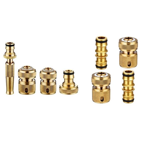 watering equipments brass hose fittings, 4-piece with 4 pack garden quick connector male end extender
watering equipments brass hose fittings, 4-piece with 4 pack garden quick connector male end extender